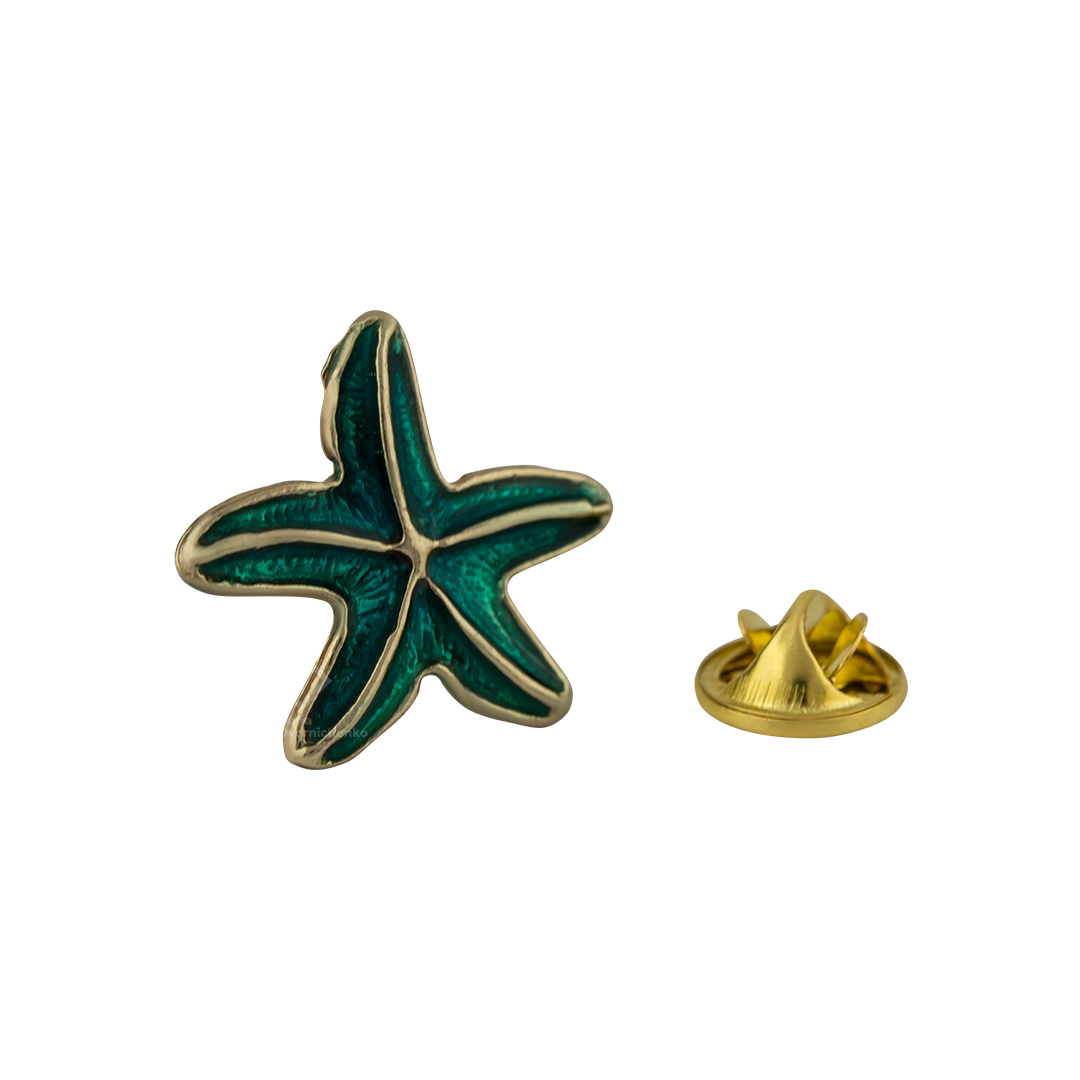 Брошь-пин Морская звезда